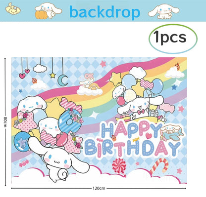 Cinnamon party decorations kit