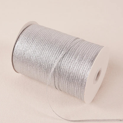 Glitter Silk Satin Ribbon Decoration 10meters 3mm