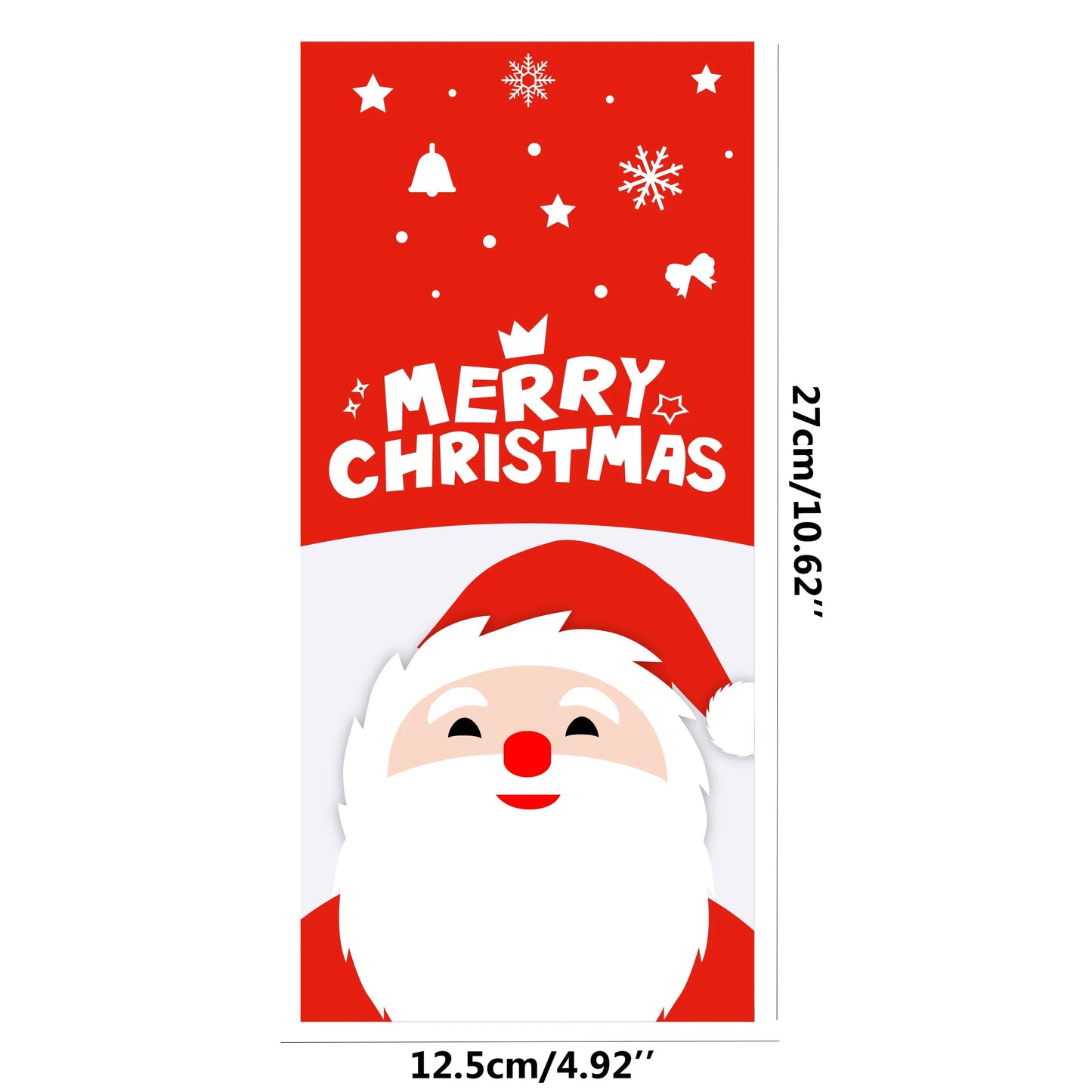 50pcs Christmas Candy Bags
