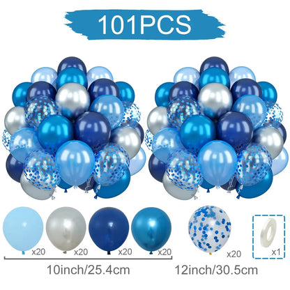 Balloons Pearl Latex 31/36/37/51/101Pcs