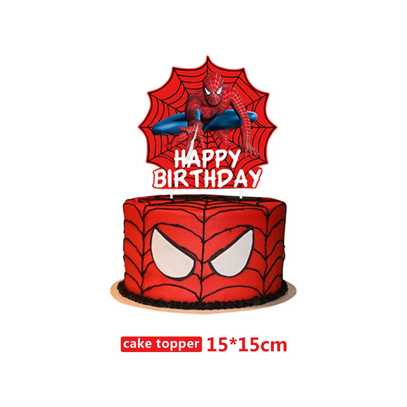 Spiderman decorations