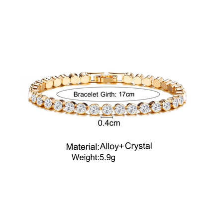 Simma Crystal tennis bracelets