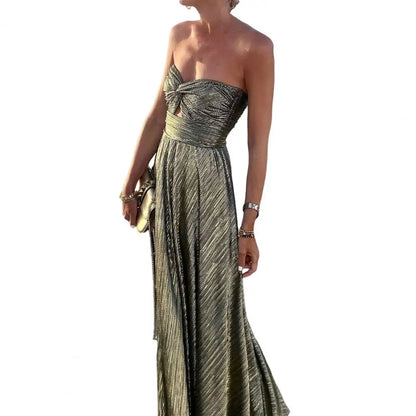 Silvia Strapless Knot Dress