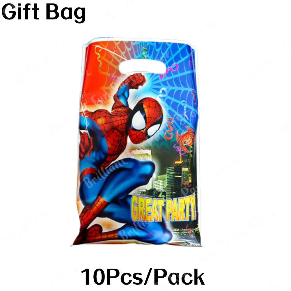 Spiderman theme decorations