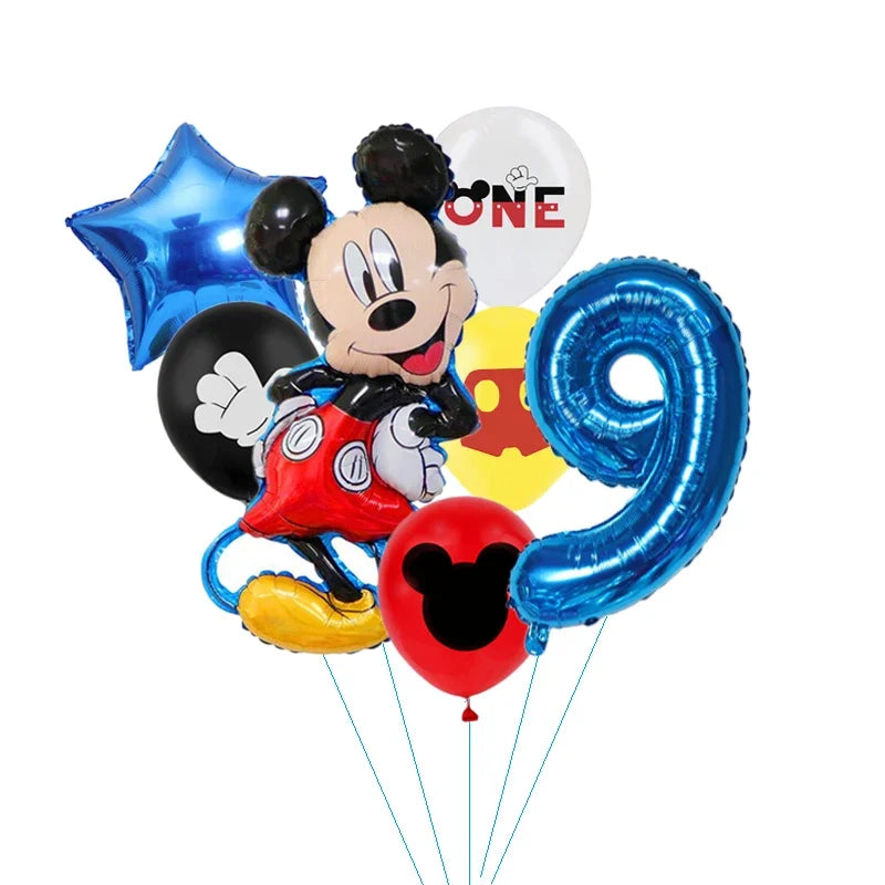 Mickey Mouse Balloon  set 7 Pcs