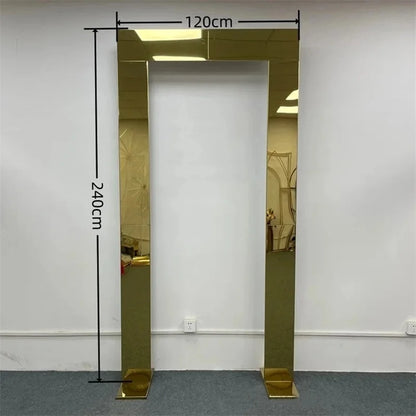 1pcs or 3pcs Shiny arch door backdrop  stand