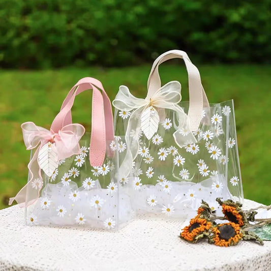 Daisy Reusable PVC Bags