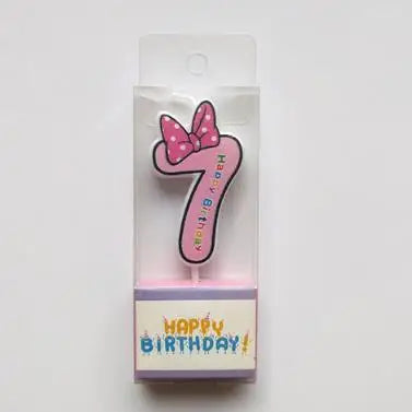 Mickey figure candles