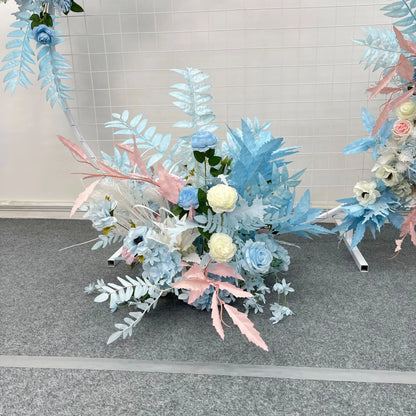 Artificial Crescent Flower Table & Arch Decoration