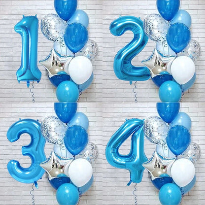 Balloons Number  set  / 12Pcs
