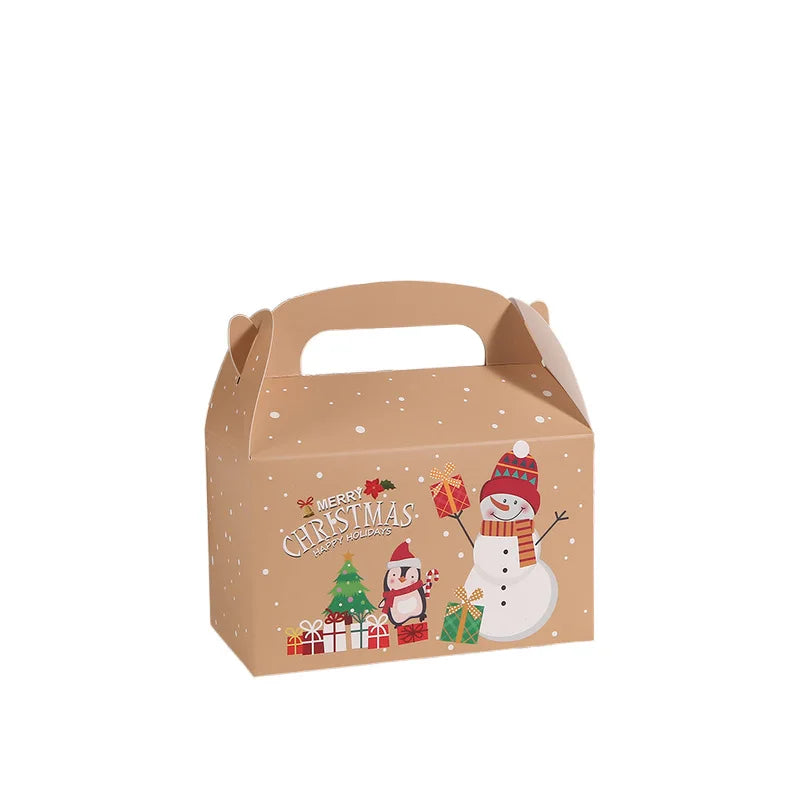 Reusable Kraft Xmas Gift Boxes