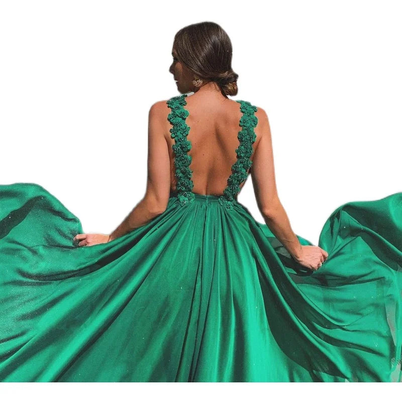 Violet Evening Dress