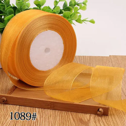 Organza ribbon 50 yards/Roll