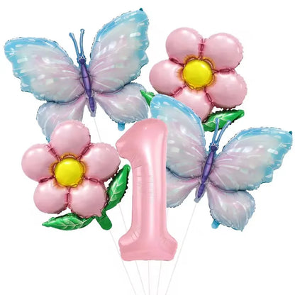 Colorful Butterfly balloons 5pcs