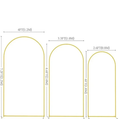 Gold Arch Stand,for decoration