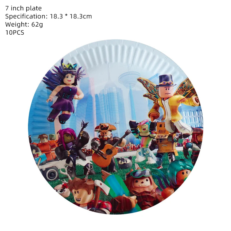 Roblox party decorations