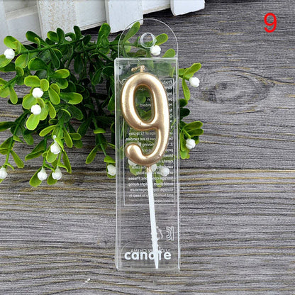 1Pcs number cake topper candles