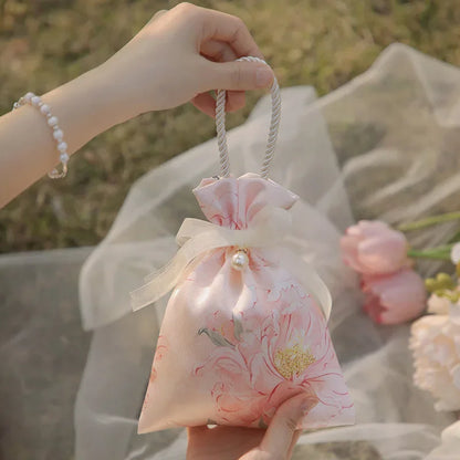 Flower Drawstring Gift for Candy 1Pc