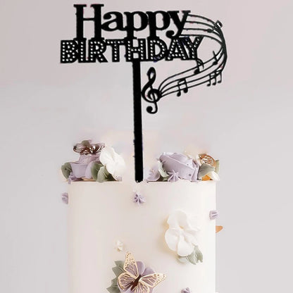 Music theme cake decoration