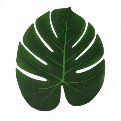 Hawaii Palm Leaf back theme 
Mat 10pcs