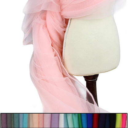 Light gauze fog mesh fabric for background