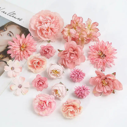 Rose set Peony for bouquets and decorations