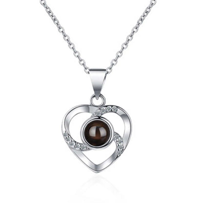 Flower love necklace box