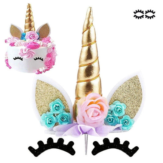 Unicorn cake topper