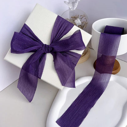 Chiffon  silk ribbon