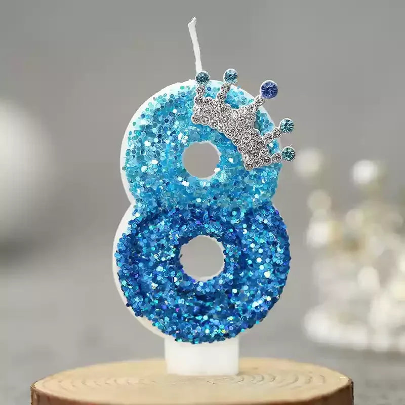 Princess crown candle