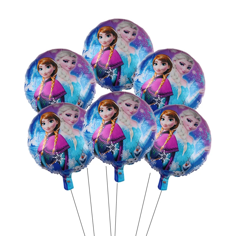 Elsa & Anna and Olaf  18inch / 6pcs