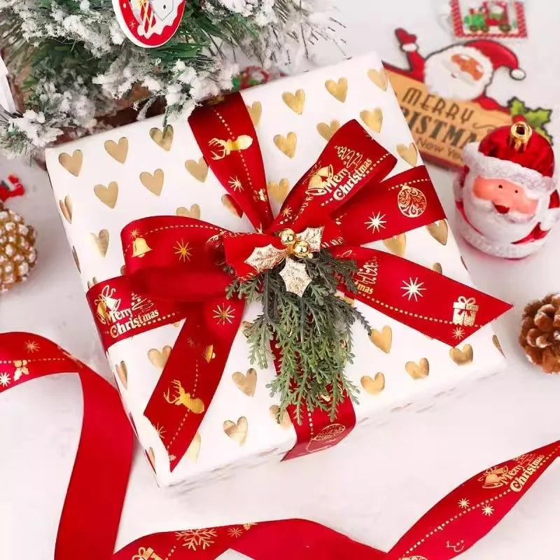 5M Julband – Presentpapper och julgransprydnad