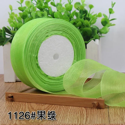 Organza ribbon 50 yards/Roll