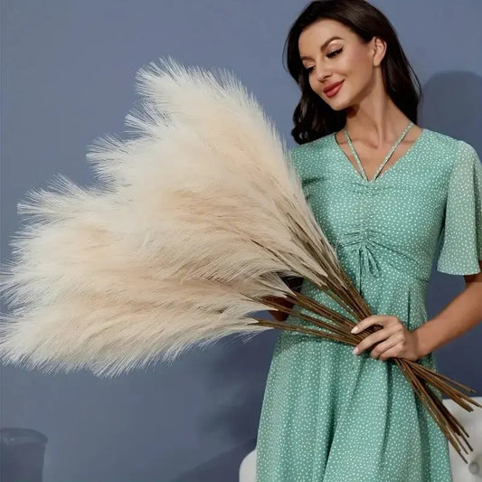 Pampas grass 5pcs 42cm