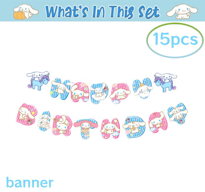 Cinnamon party decorations kit