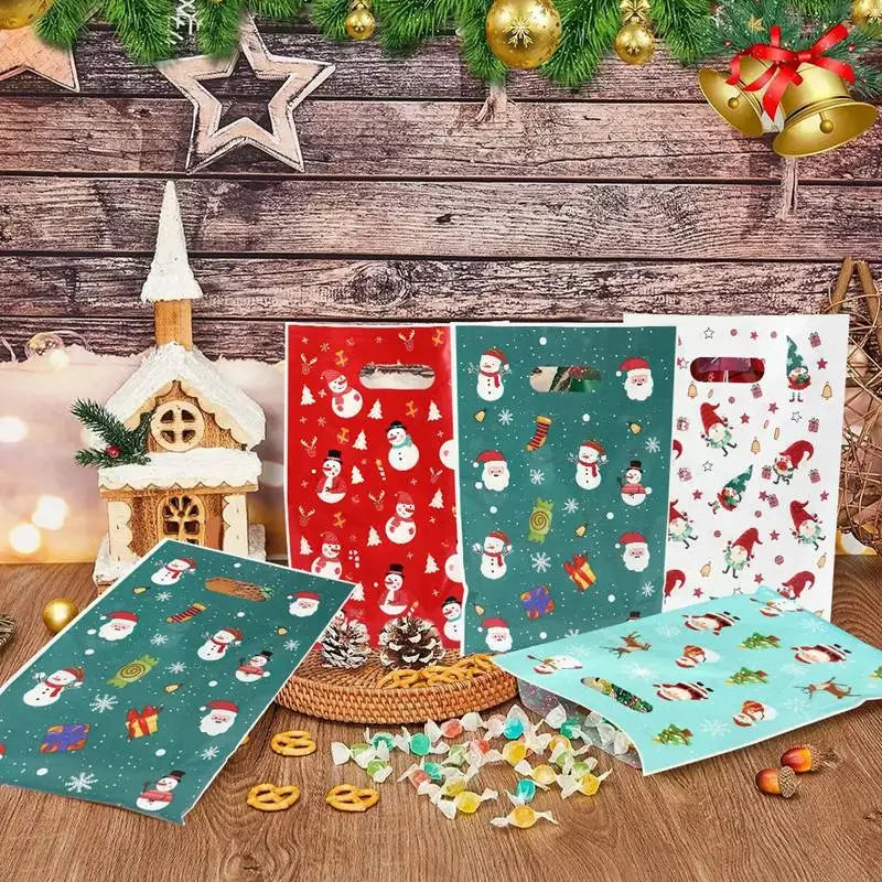 Santa & Snowman Packaging Bags
