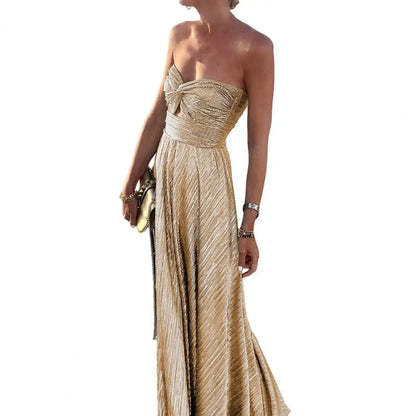 Silvia Strapless Knot Dress