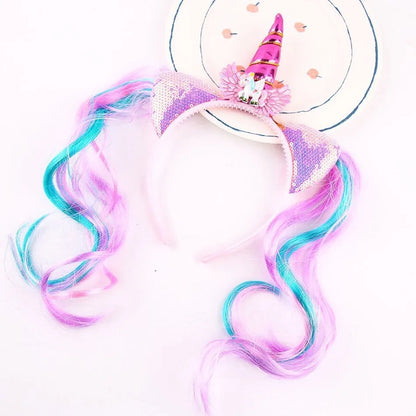 Unicorn Braid headband
