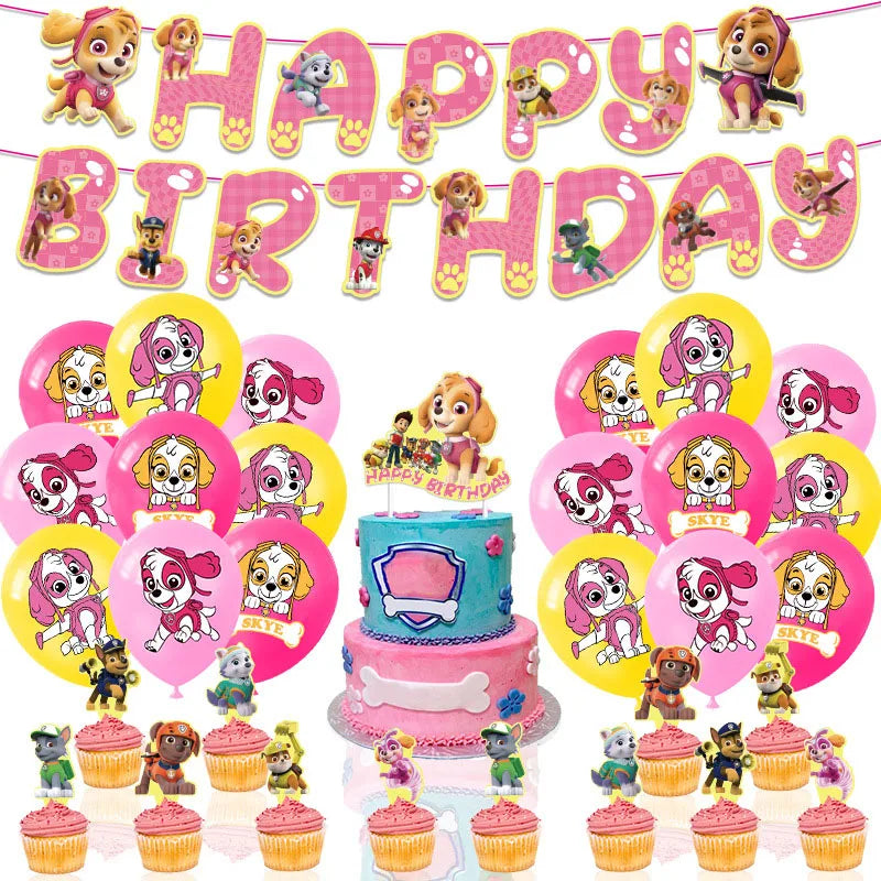 Paw Patrol Pink kit