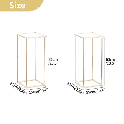 Metal flower stands for party decoration 4PCs/Set