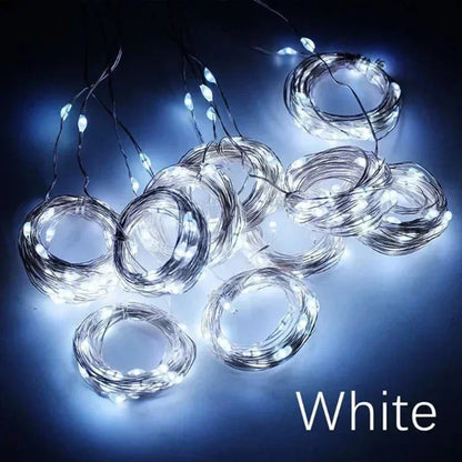 3M LED Curtain String Lights (8 Modes)