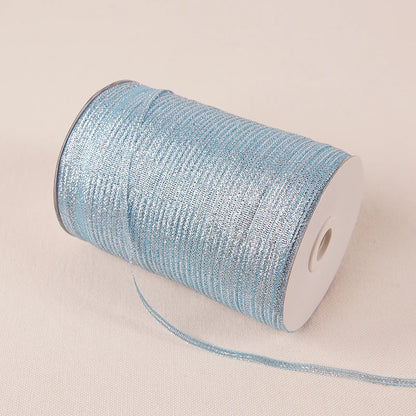 Glitter Silk Satin Ribbon Decoration 10meters 3mm