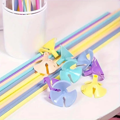 20/40pcs Mixcolor 32cm balloon stick rods