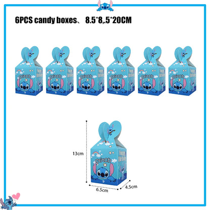 Disney Stitch Birthday Party Decoration Supplies New Lilo Stitch Balloon Baby Shower Aloha Paper Cups Plates Napkins Tablecloth