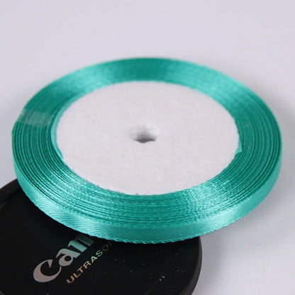 Silk Satin ribbons 22 meters/roll 6mm