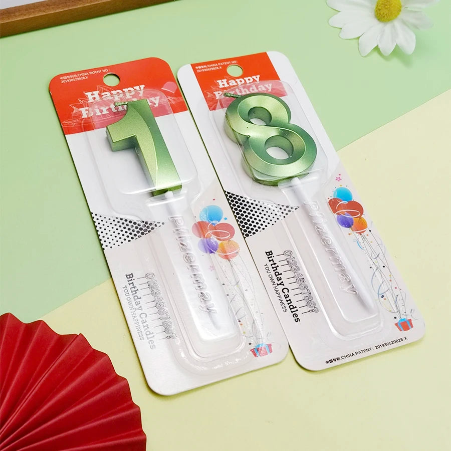 Hot sale number candles