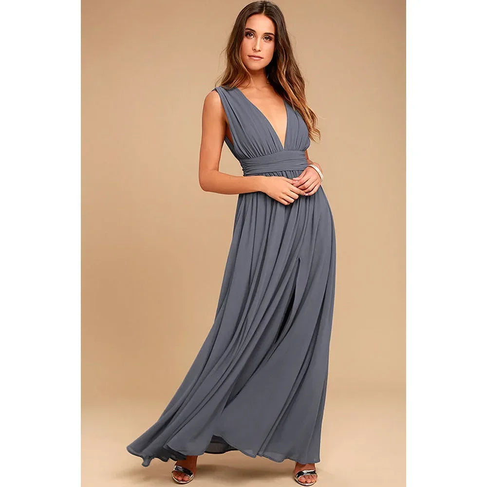 Siline Backless Maxi Summer Dress