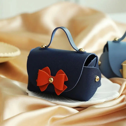 Creative Portable Leather Candy Bags