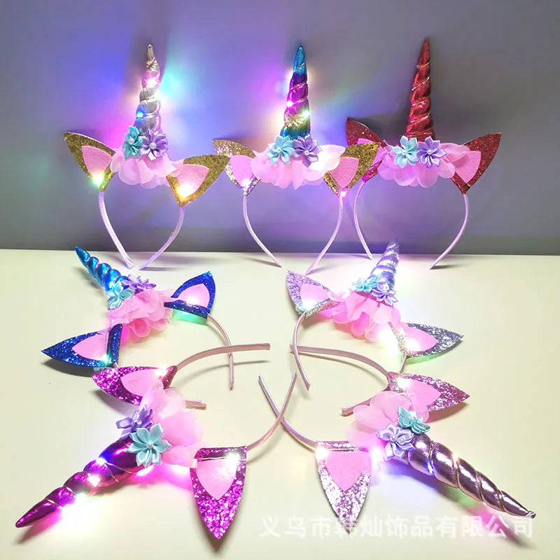 Lights Unicorn Headband