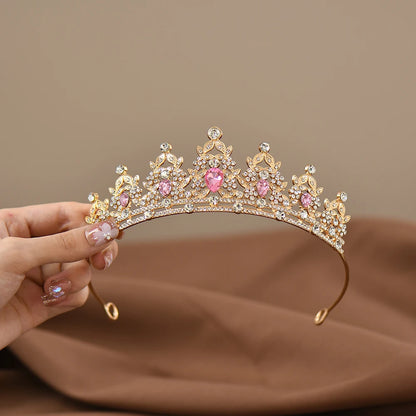 Princess crown crystal for children's